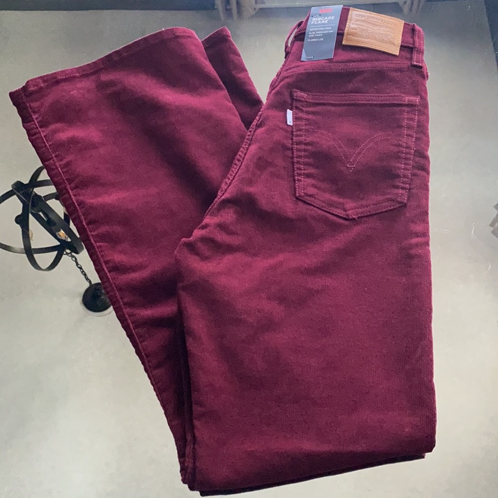 Levi’s Corduroy Rib Cage Flare